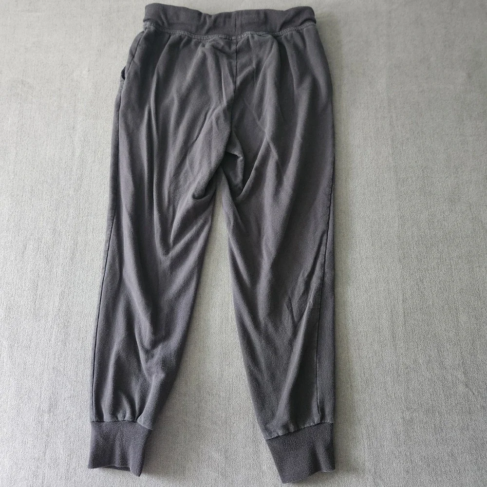 FILAs Joggers Mens Size Medium Taped Jogging Bottoms Black Comfort Running‎